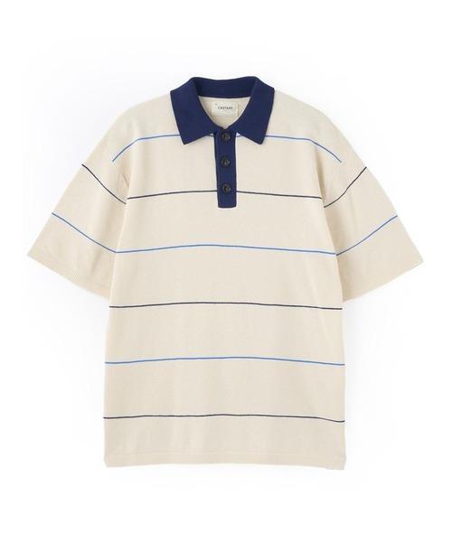 styles（スタイルス）の「CASTART KNIT 25SToki（ニット/セーター・メンズ・ネイビー/オフホワイト・M/L）」の2枚目の写真