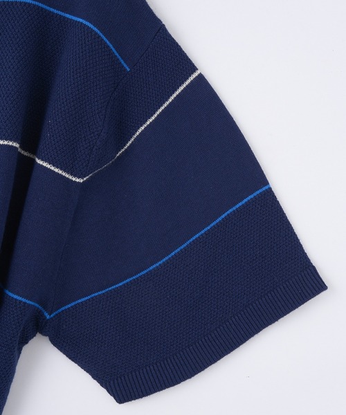 styles（スタイルス）の「CASTART KNIT 25SToki（ニット/セーター・メンズ・ネイビー/オフホワイト・M/L）」の8枚目の写真