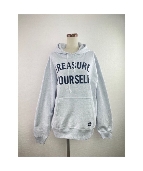 WORLD WIDE LOVE!（ワールドワイドラブ）の「YOURSELF フーディー（パーカー・レディース・ブラック/オートミール/ボルドー・1）」の13枚目の写真