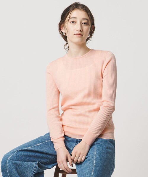 セール】リブ クルーネック ニット（ニット/セーター）｜UNITED ARROWS