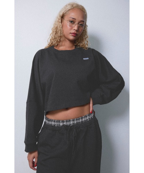 ALEXIA STAM（アリシアスタン）の「Wellness Cropped Crewneck