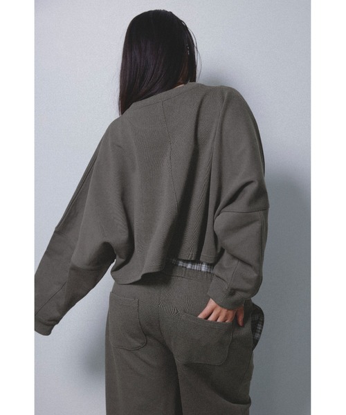 ALEXIA STAM（アリシアスタン）の「Wellness Cropped Crewneck