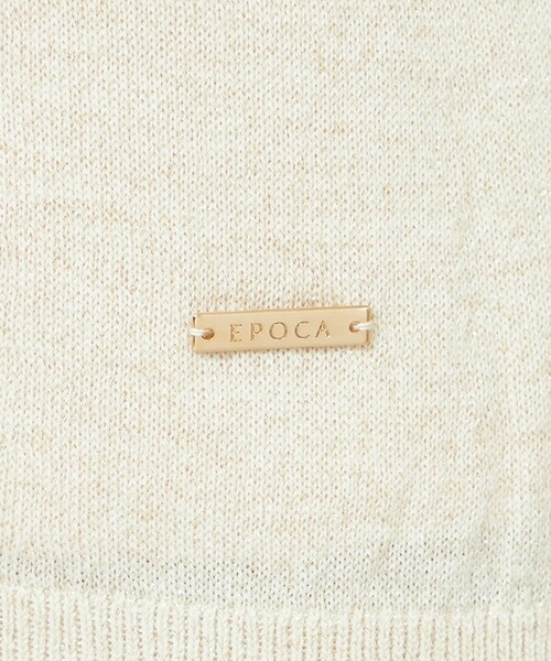EPOCA(エポカ)の「タートルネック ラメニット(ニット/セーター・レディース・ブラック/オフホワイト/グリーン・40)」の11枚目の写真
