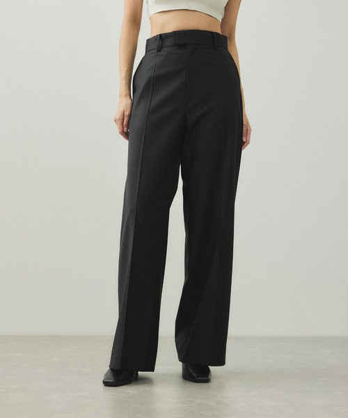 ADAM ET ROPE'(アダムエロペ)の「【EMOELLE】センタープレススラックス(スラックス・レディース・ブラック/ブラウン系その他・36/38)」の20枚目の写真