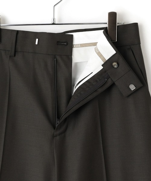 ADAM ET ROPE'(アダムエロペ)の「【EMOELLE】センタープレススラックス(スラックス・レディース・ブラック/ブラウン系その他・36/38)」の13枚目の写真