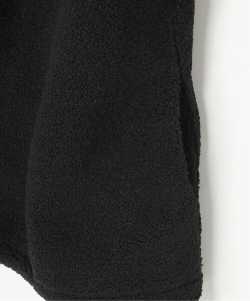 notch.（ノッチ）の「ボアジップベスト（ベスト・レディース・チャコール/ブラック/アイボリー・M）」の10枚目の写真