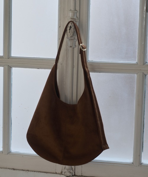 Birthday room（バースデイルーム）の「【ポーチ付き】3wayスエードライクショルダーBAG/3way suedelike shoulder bag（ショルダーバッグ・レディース・ベージュ/ブラウン・FREE）」の5枚目の写真