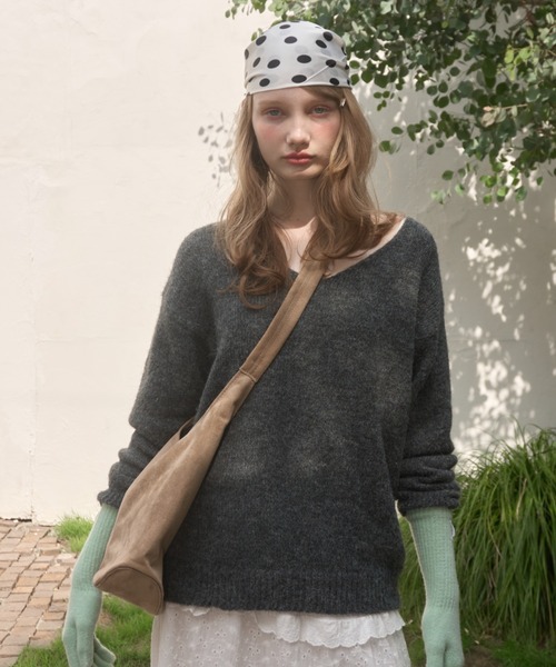 Birthday room（バースデイルーム）の「【ポーチ付き】3wayスエードライクショルダーBAG/3way suedelike shoulder bag（ショルダーバッグ・レディース・ベージュ/ブラウン・FREE）」の15枚目の写真