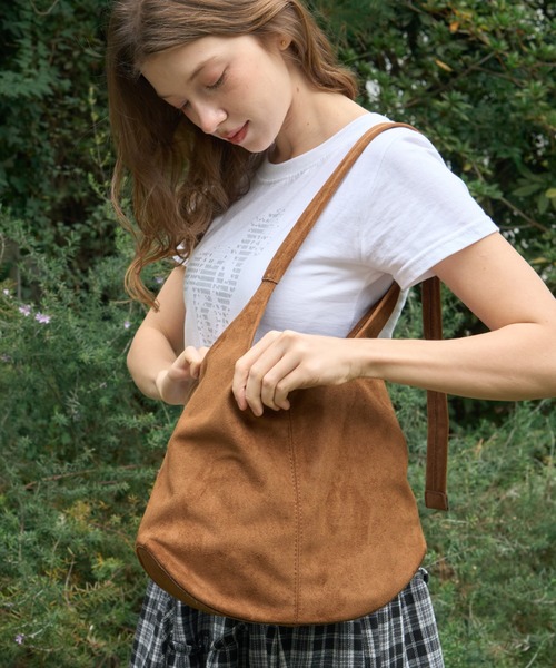 ポーチ付き】3wayスエードライクショルダーBAG/3way suedelike