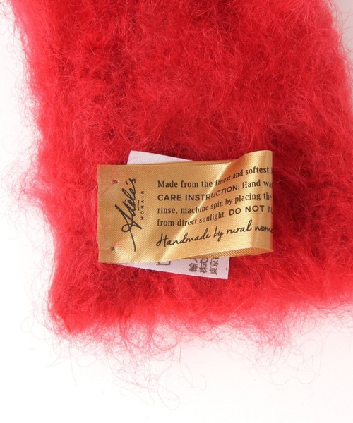 studio CLIP(スタディオクリップ)の「【Adele's】モヘアアームウォーマー(アームカバー・レディース・ブルー/ベージュ/レッド・FREE)」の9枚目の写真