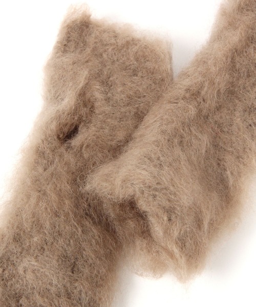 studio CLIP(スタディオクリップ)の「【Adele's】モヘアアームウォーマー(アームカバー・レディース・ブルー/ベージュ/レッド・FREE)」の10枚目の写真