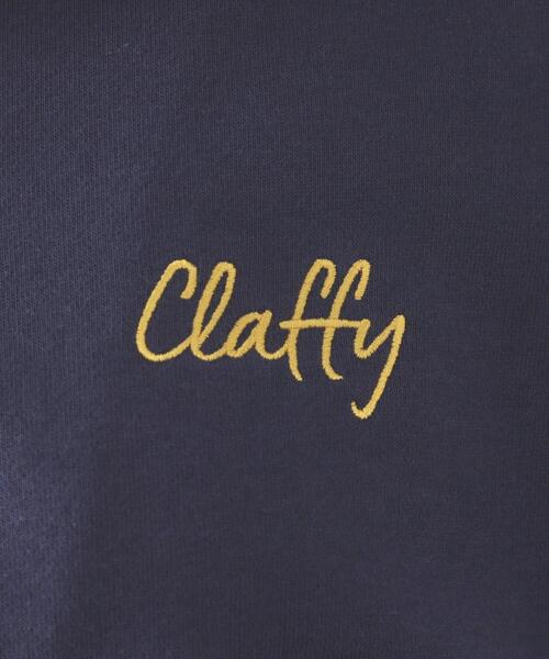 OPAQUE.CLIP(オペークドットクリップ)の「ロゴ刺繍ハーフジップトップス【洗濯機OK】(Tシャツ/カットソー・レディース・ネイビー/グレー・36/38/40)」の10枚目の写真