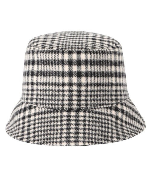 MACKINTOSH LONDON(マッキントッシュ ロンドン)の「【婦人画報11月号掲載】グレンチェックバゲットハット(ハット・レディース・ブラック・FREE)」の6枚目の写真