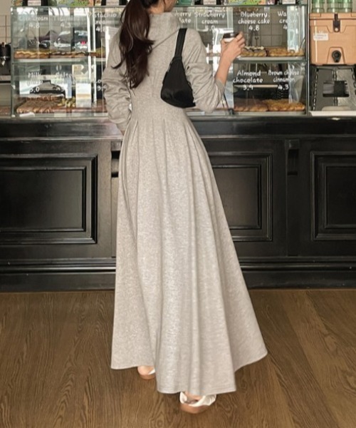 フーディスウェットワンピース