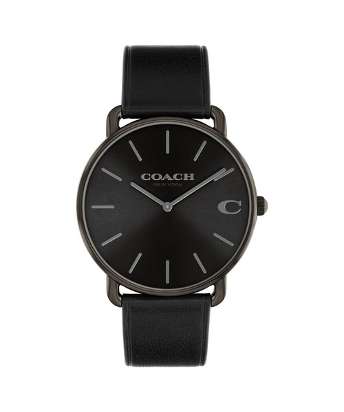 COACH(コーチ)の「【COACH】 コーチ ELLIOT メンズ ウォッチ(アナログ腕時計・メンズ・ブラック/ブラック系その他・FREE)」の2枚目の写真