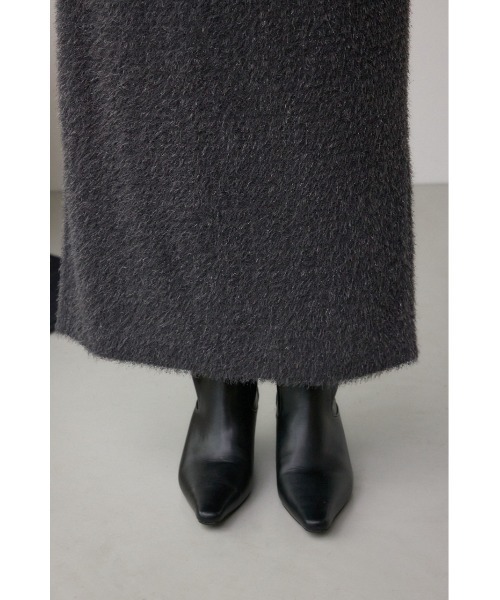 AZUL by moussy(アズールバイマウジー)の「ラメシャギータイトスカート 秋服 冬服 ラメニット ニットスカート ロングスカート ウエストゴム(スカート・レディース・ブラック/ブルー/チャコールグレー・FREE)」の19枚目の写真