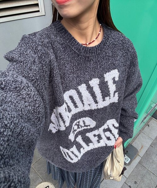 SCAPA ライトグレー セーター アンサンブル　美品♡ SCAPA ライトグレー セーター アンサンブル 美品♡ SCAPA ライト