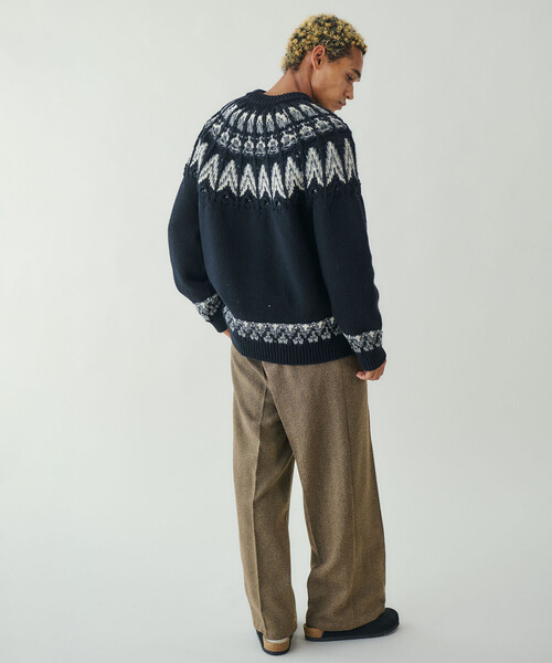 セール】COOHEM | ノルディック ニットプルオーバー MEN（ニット