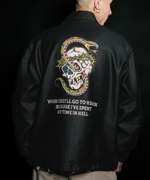 Subciety（サブサエティ）の「Jungle cloth coach jkt（ミリタリージャケット・メンズ・ブラック/オリーブ・SMALL/MEDIUM/LARGE/X-LARGE）」の10枚目の写真