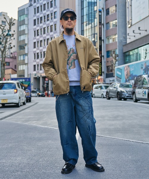 Subciety(サブサエティ)の「Jungle cloth coach jkt(ミリタリージャケット・メンズ・ブラック/オリーブ・SMALL/MEDIUM/LARGE/X-LARGE)」の19枚目の写真