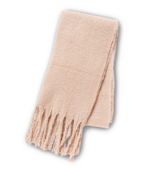 OSMOSIS（オズモーシス）の「大判カラーストール（ストール/ショール・レディース・ブルー/ブラック/レッド/グリーン/ベージュ/イエロー・ONE SIZE）」の3枚目の写真