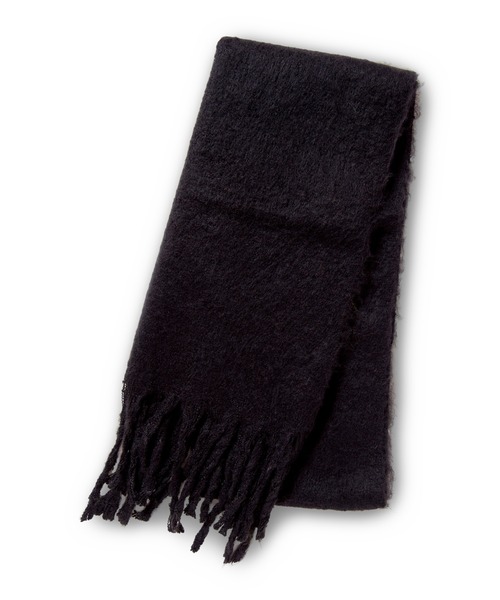 OSMOSIS（オズモーシス）の「大判カラーストール（ストール/ショール・レディース・ブルー/ブラック/レッド/グリーン/ベージュ/イエロー・ONE SIZE）」の2枚目の写真