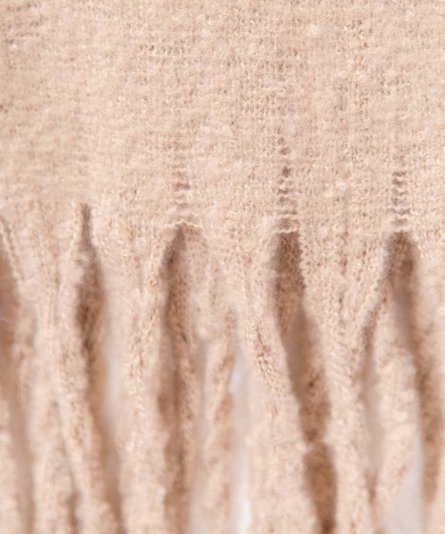 OSMOSIS（オズモーシス）の「大判カラーストール（ストール/ショール・レディース・ブルー/ブラック/レッド/グリーン/ベージュ/イエロー・ONE SIZE）」の9枚目の写真