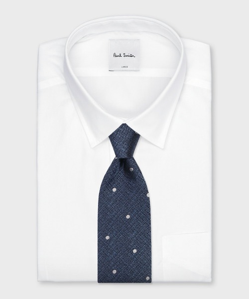 Paul Smith(ポールスミス)の「ドット タイ【250042 552MJ】(ネクタイ・メンズ・レッド/ダークブルー/パープル・FREE)」の5枚目の写真