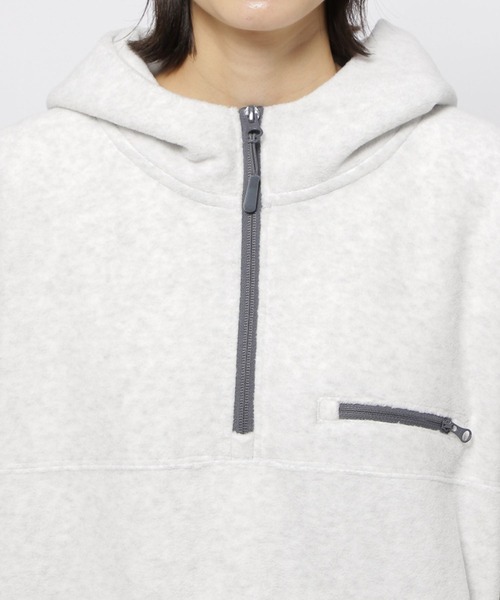 niko and...（ニコアンド）の「ソフトフリース切り替えZIPパーカー（パーカー・レディース・ベージュ/オレンジ/ライトグレー・FREE）」の20枚目の写真