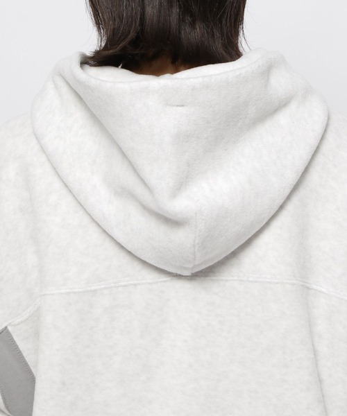 niko and...（ニコアンド）の「ソフトフリース切り替えZIPパーカー（パーカー・レディース・ベージュ/オレンジ/ライトグレー・FREE）」の21枚目の写真