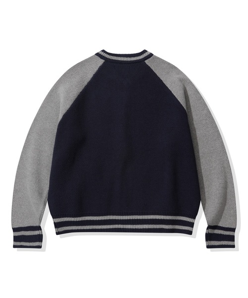 codegraphy(コードグラフィー)の「Raglan Knit Zip-up CBEWUKC340(ニット/セーター・メンズ・レッド/ネイビー・SMALL/MEDIUM/LARGE)」の6枚目の写真