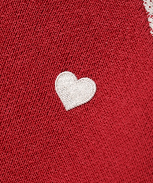 codegraphy(コードグラフィー)の「Raglan Knit Zip-up CBEWUKC340(ニット/セーター・メンズ・レッド/ネイビー・SMALL/MEDIUM/LARGE)」の8枚目の写真