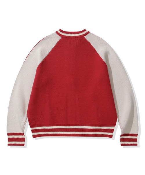 codegraphy(コードグラフィー)の「Raglan Knit Zip-up CBEWUKC340(ニット/セーター・メンズ・レッド/ネイビー・SMALL/MEDIUM/LARGE)」の10枚目の写真