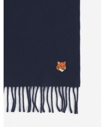 Maison Kitsune(]Lcl)FOX HEAD SCARF(}t[)
