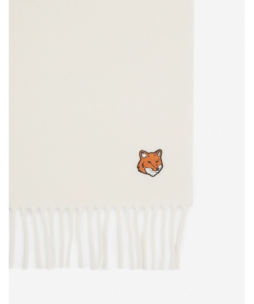 Maison Kitsune(]Lcl)FOX HEAD SCARF(}t[)