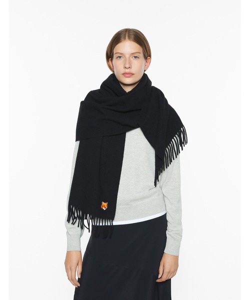 FOX HEAD SCARF（マフラー）｜Maison Kitsune（メゾンキツネ）の
