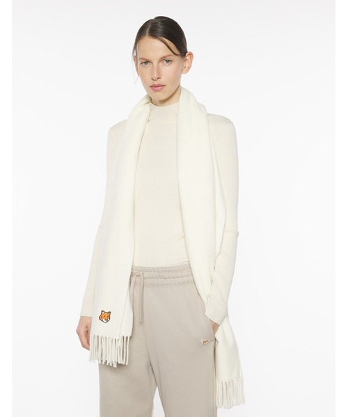 FOX HEAD SCARF（マフラー）｜Maison Kitsune（メゾンキツネ）の