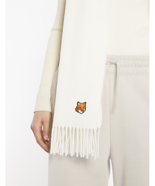 FOX HEAD SCARF（マフラー）｜Maison Kitsune（メゾンキツネ）の