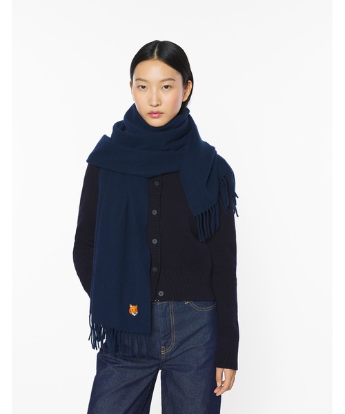 FOX HEAD SCARF（マフラー）｜Maison Kitsune（メゾンキツネ）の