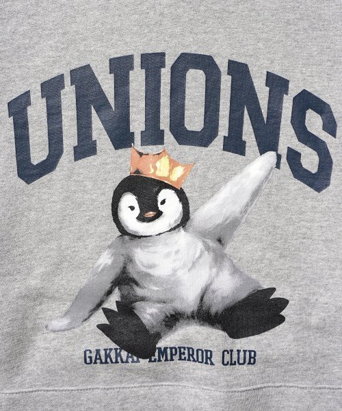 GAKKAI UNIONS(ガッカイユニオンズ)の「エンペラークラブ フードパーカー グレー(パーカー・レディース・その他・MEDIUM/LARGE)」の5枚目の写真