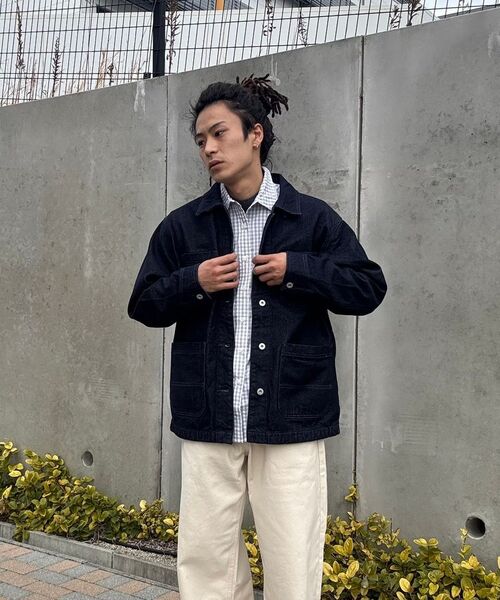 MUSINSA STANDARD（ムシンサスタンダード）の「デニムチョアジャケット [ディープインディゴ]（デニムジャケット・メンズ・その他・MEDIUM/LARGE/X-LARGE/XX-LARGE）」の10枚目の写真