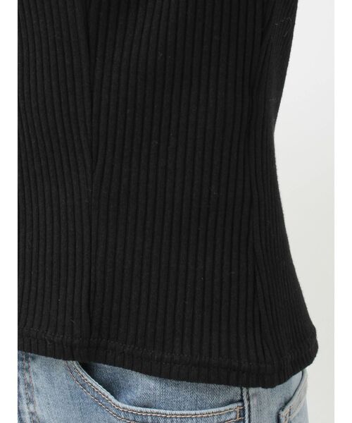 EATME（イートミー）の「ベルテッドリブTOP（Tシャツ/カットソー・レディース・ピンク/グレー/ブラック・FREE）」の21枚目の写真