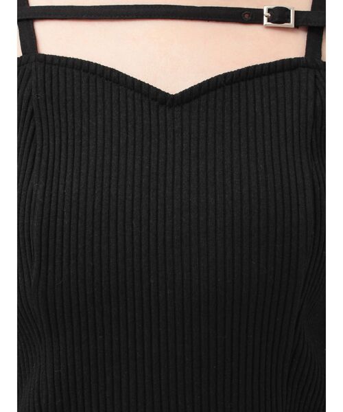 EATME（イートミー）の「ベルテッドリブTOP（Tシャツ/カットソー・レディース・ピンク/グレー/ブラック・FREE）」の16枚目の写真