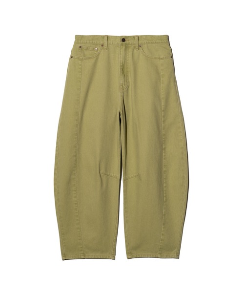 glamb（グラム）の「Color Barrel Denim / カラーバレルデニム（デニムパンツ・メンズ・グリーン系その他/グリーン/ブラック/アイボリー・S/M/L）」の9枚目の写真