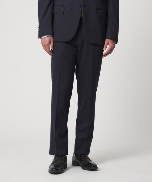 セール】メランジ ミルド ジャージーノープリーツスラックス