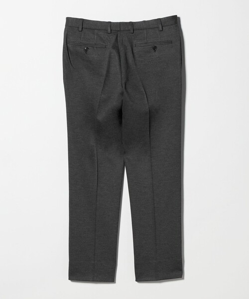 A DAY IN THE LIFE UNITED ARROWS(アデイインザライフユナイテッドアローズ)の「メランジ ミルド ジャージーノープリーツスラックス-セットアップ対応-<A DAY IN THE LIFE>(スラックス・メンズ・オリーブ/ダークグレー/ネイビー・XL/M/S/L)」の9枚目の写真