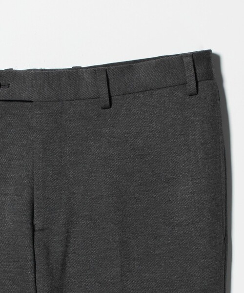 A DAY IN THE LIFE UNITED ARROWS(アデイインザライフユナイテッドアローズ)の「メランジ ミルド ジャージーノープリーツスラックス-セットアップ対応-<A DAY IN THE LIFE>(スラックス・メンズ・オリーブ/ダークグレー/ネイビー・XL/M/S/L)」の10枚目の写真