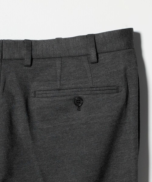 A DAY IN THE LIFE UNITED ARROWS(アデイインザライフユナイテッドアローズ)の「メランジ ミルド ジャージーノープリーツスラックス-セットアップ対応-<A DAY IN THE LIFE>(スラックス・メンズ・オリーブ/ダークグレー/ネイビー・XL/M/S/L)」の13枚目の写真