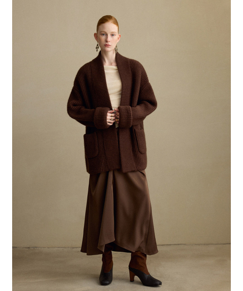 SINCETHEN(シンスゼン)の「ブラウンクロスラップスカート(スカート・レディース・その他・SMALL/MEDIUM)」の10枚目の写真