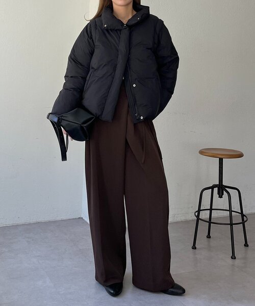 CAPRICIEUX LE'MAGE（カプリシューレマージュ）の「2WAY中綿パフ